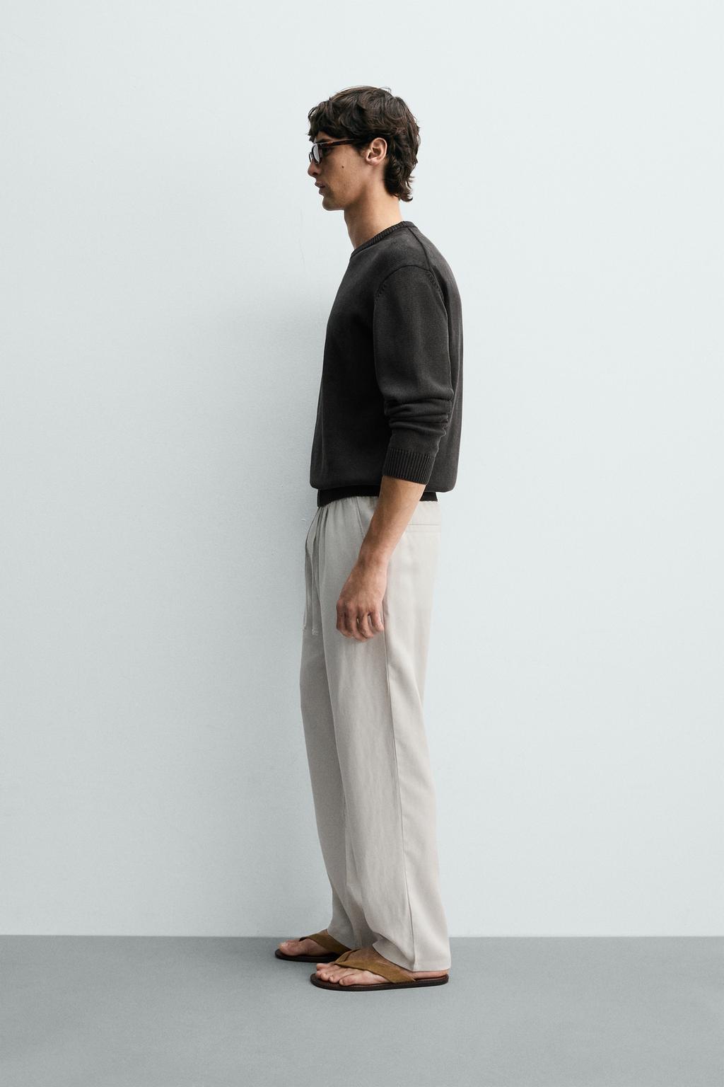 БРЮКИ REGULAR FIT ИЗ 100% ЛИОЦЕЛЛА