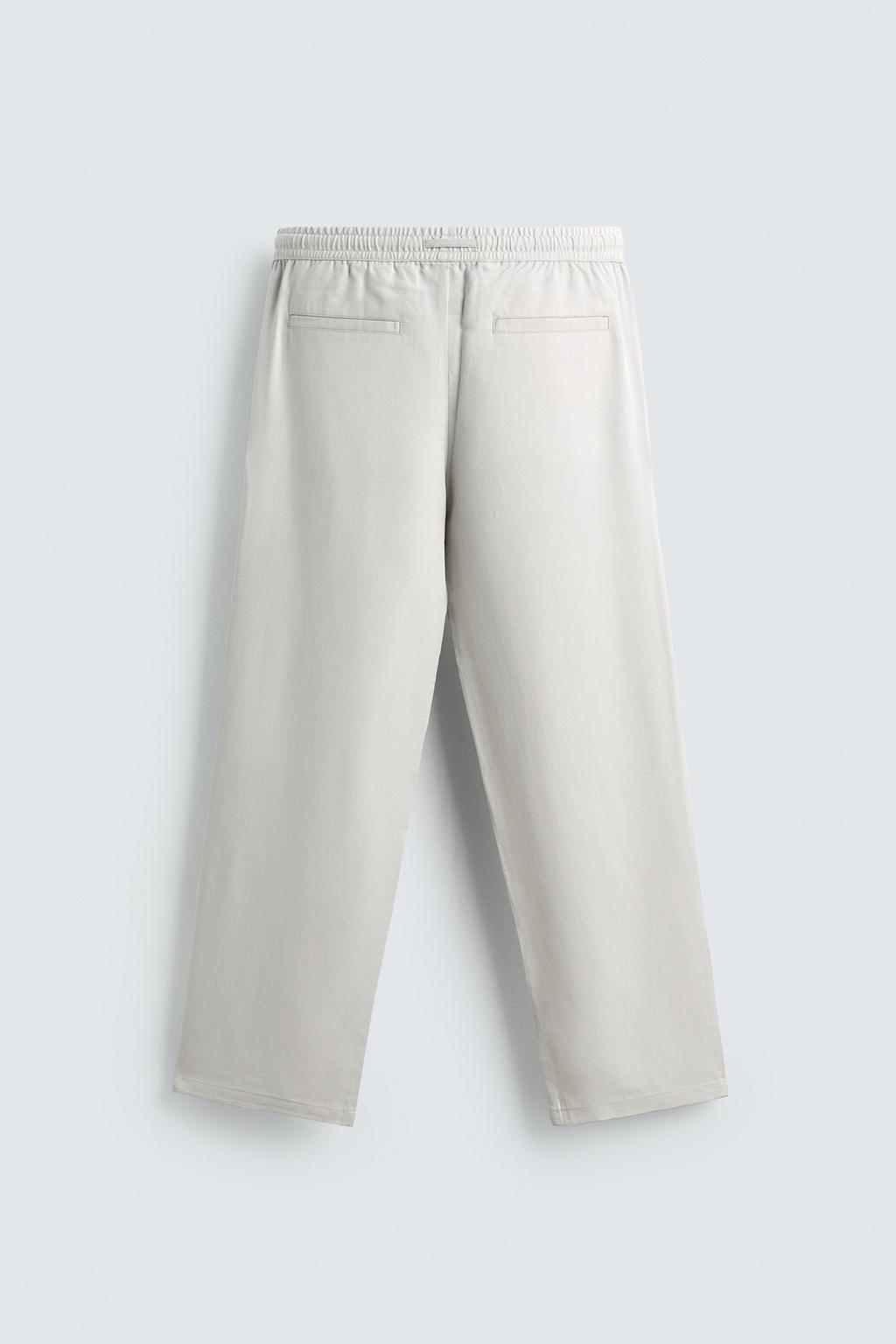 БРЮКИ REGULAR FIT ИЗ 100% ЛИОЦЕЛЛА