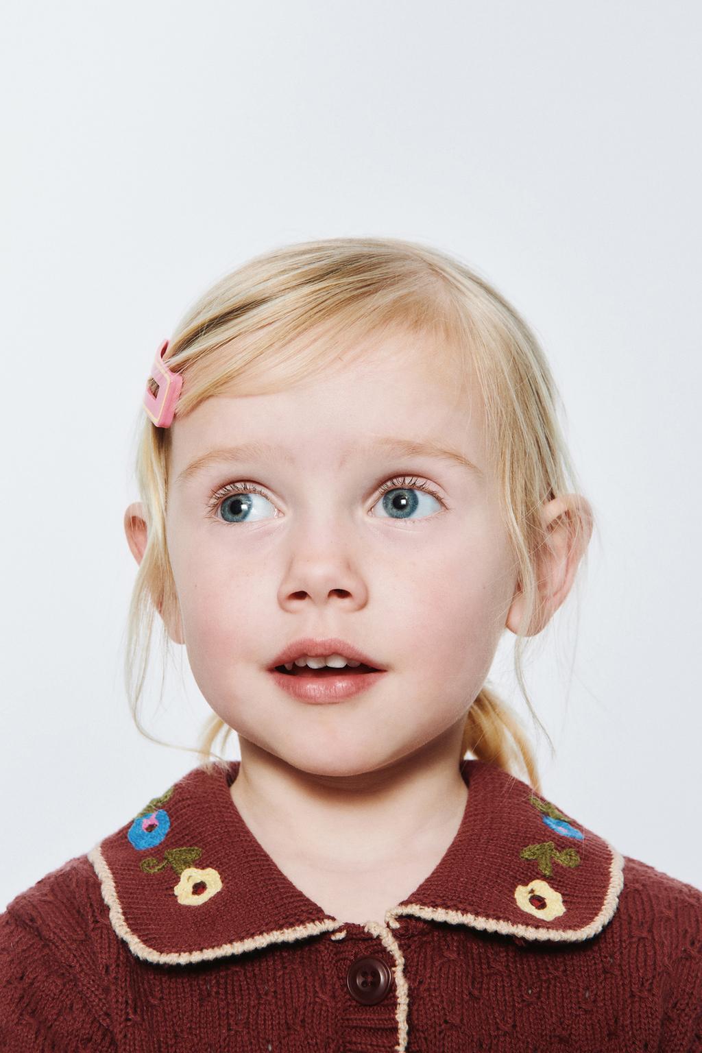 ТРИКОТАЖНОЕ ПОЛО С ЦВЕТОЧНОЙ ВЫШИВКОЙ SISSEL EDELBO X ZARA KIDS