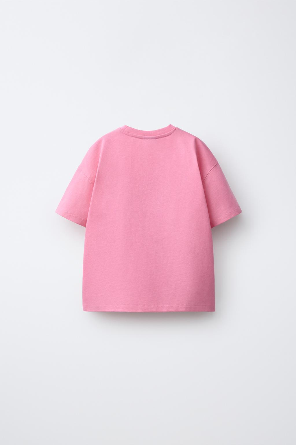 ФУТБОЛКА С СЕРДЦЕМ И ВЫШИВКОЙ SISSEL EDELBO X ZARA KIDS