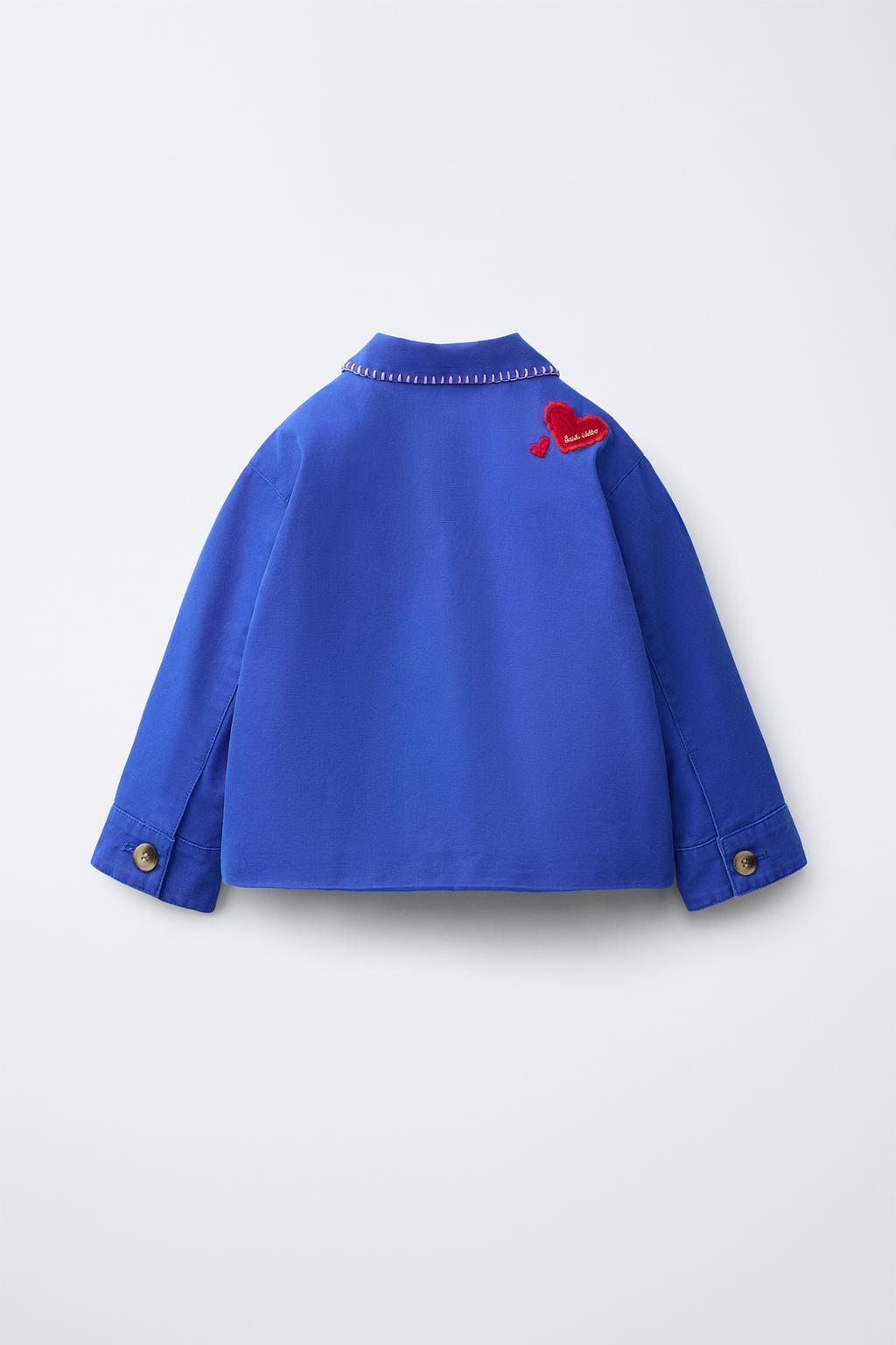 КУРТКА С ВЫШИВКОЙ SISSEL EDELBO X ZARA KIDS