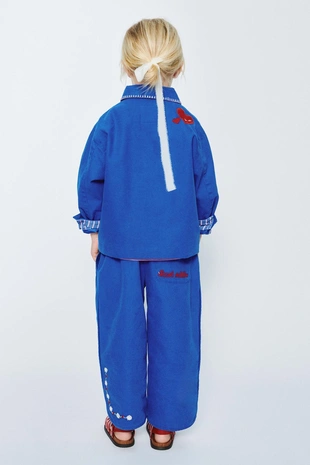 Куртка с вышивкой Sissel Edelbo X Zara Kids- Заказать в России