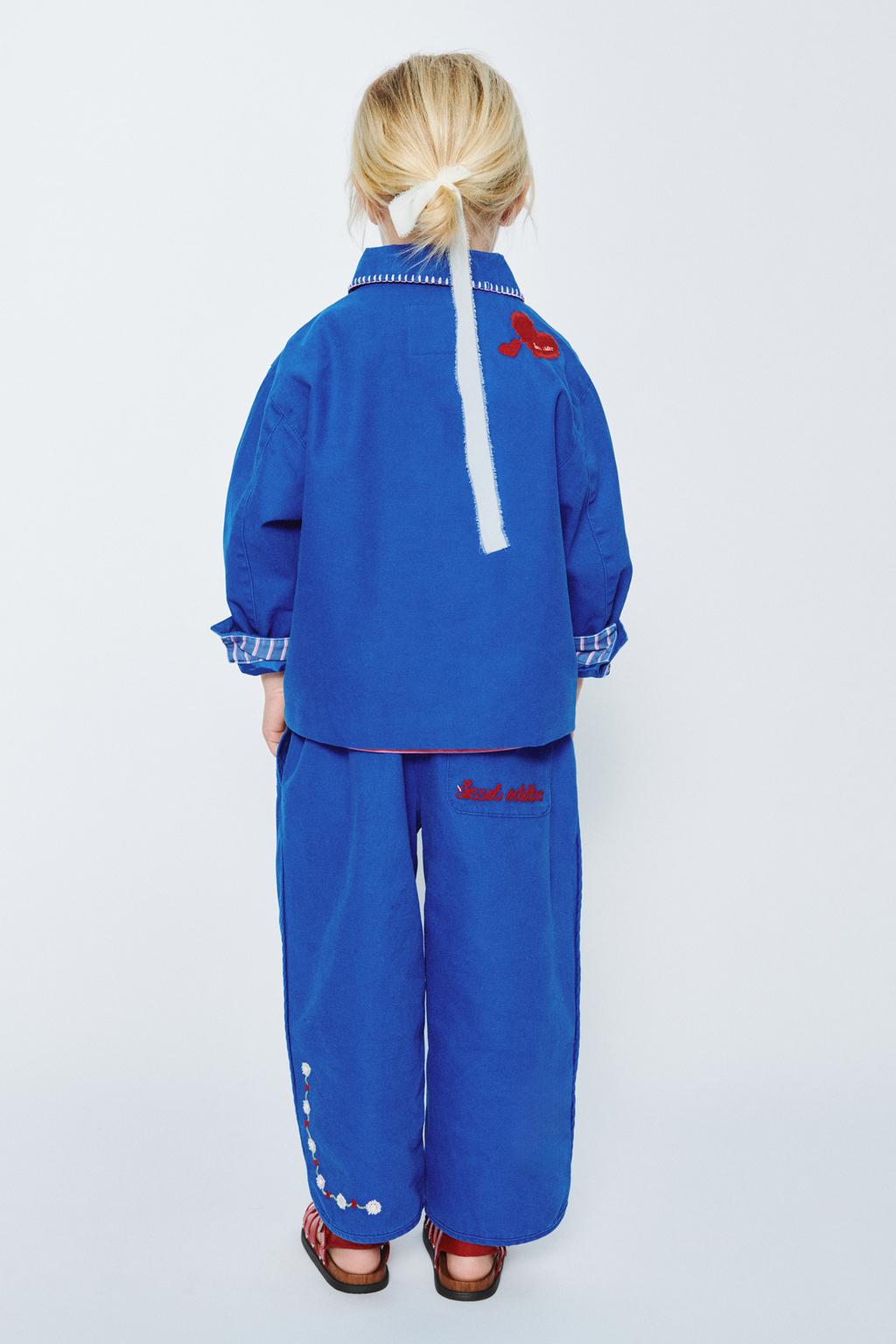 КУРТКА С ВЫШИВКОЙ SISSEL EDELBO X ZARA KIDS