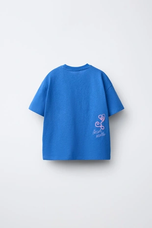 Футболка с вышивкой Sissel Edelbo X Zara Kids- Заказать в России