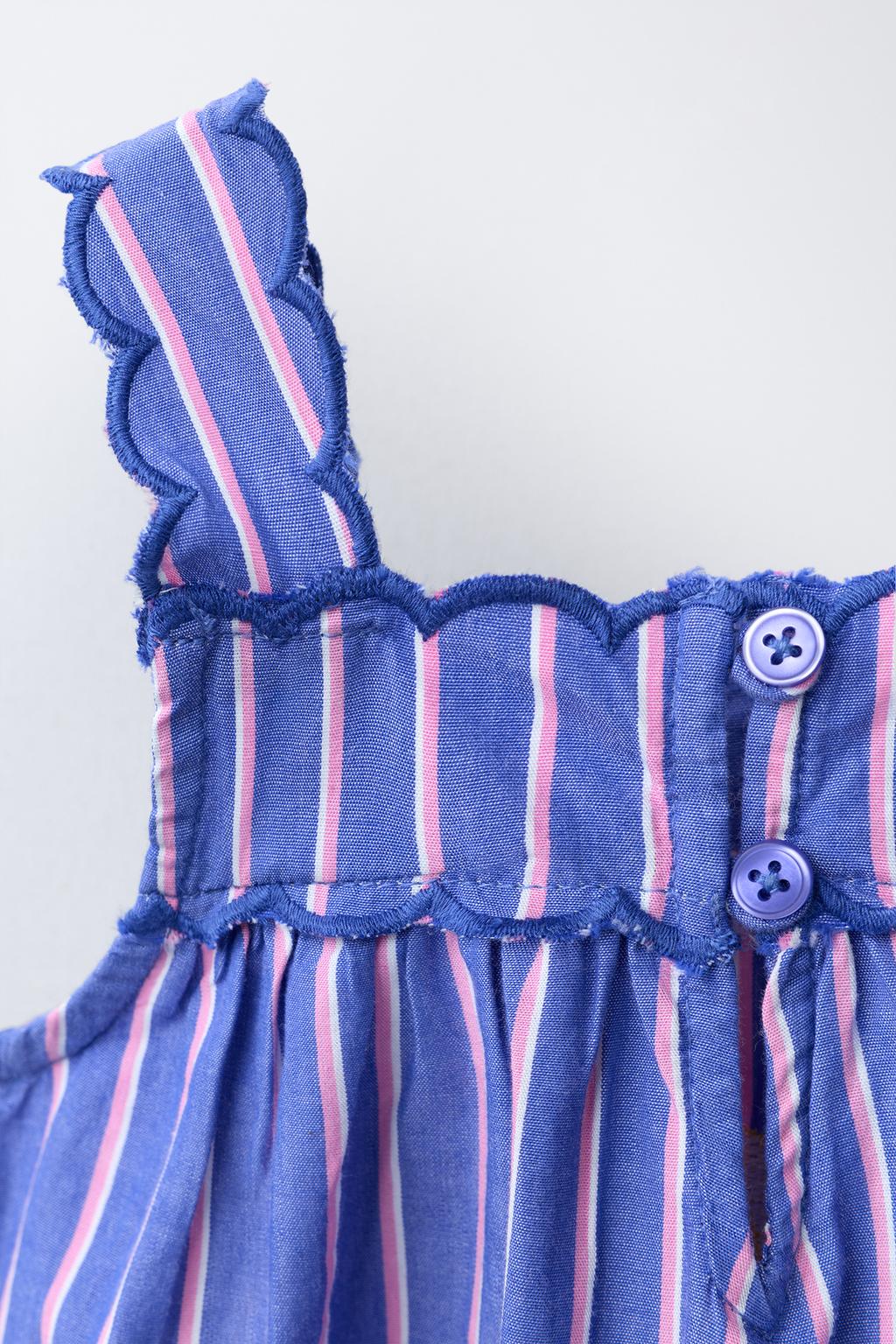 ТОП В ПОЛОСКУ С ВЫШИВКОЙ SISSEL EDELBO X ZARA KIDS