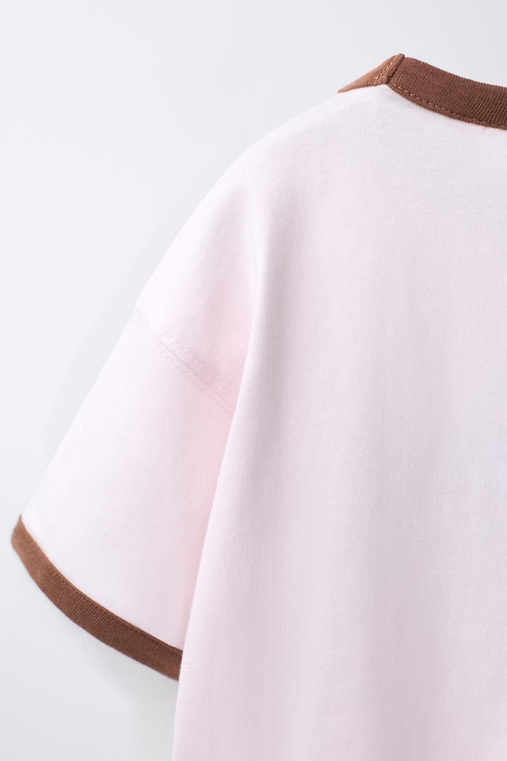 ФУТБОЛКА С ВЫШИВКОЙ ТИГРА SISSEL EDELBO X ZARA KIDS