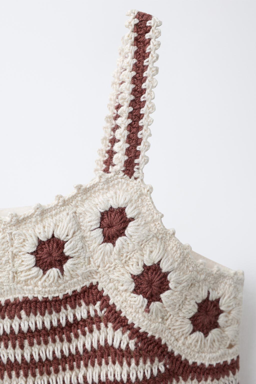 ТОП ИЗ КРУЖЕВА КРОШЕ