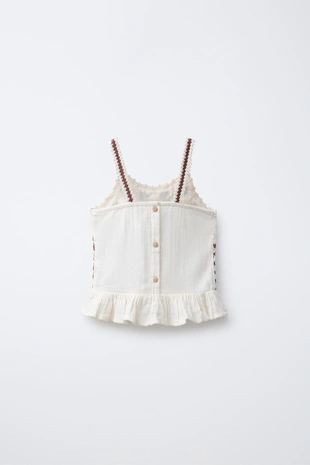 Топ из кружева кроше- Заказать в России