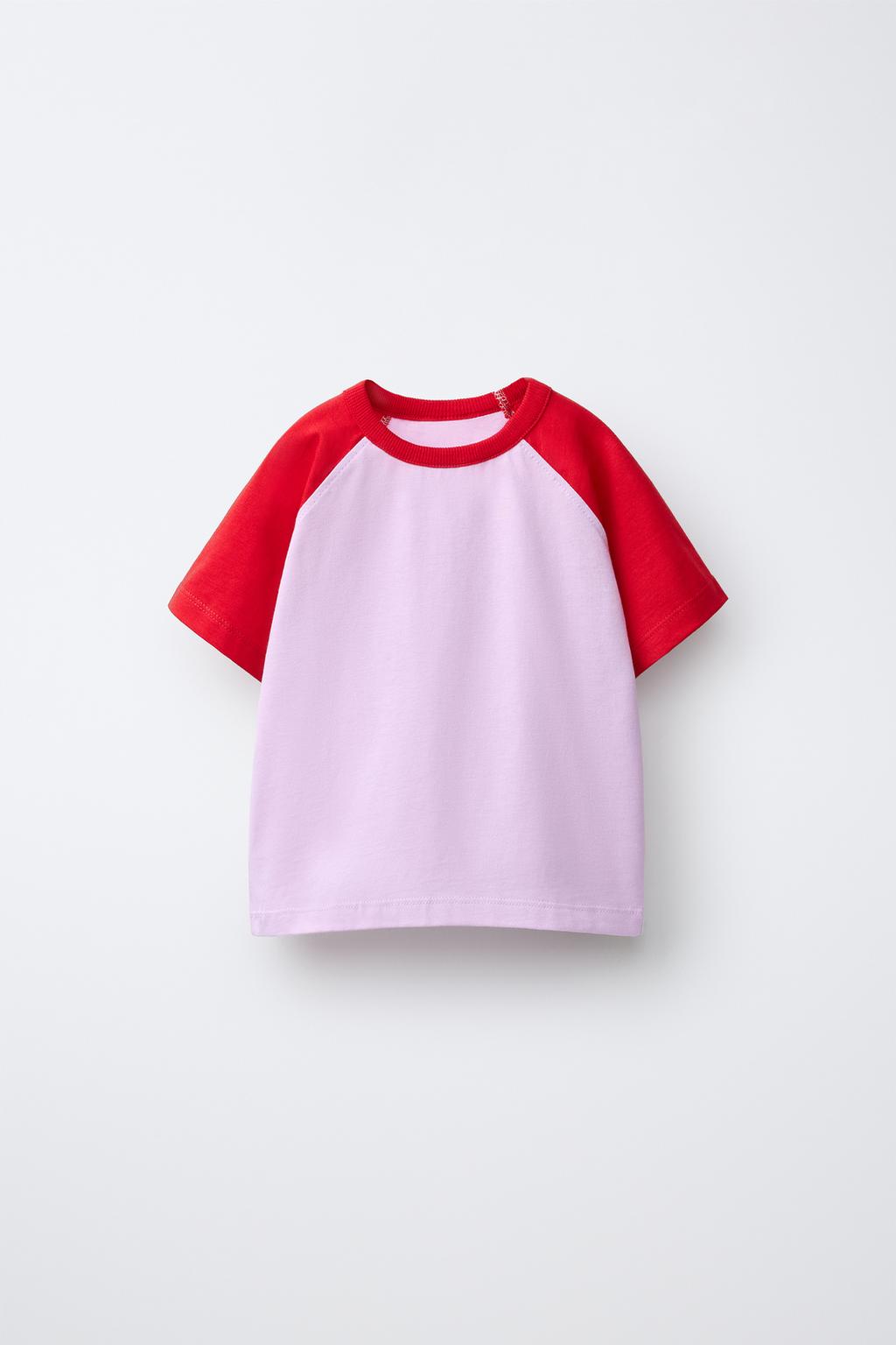 ОДНОТОННАЯ ФУТБОЛКА РЕГЛАН