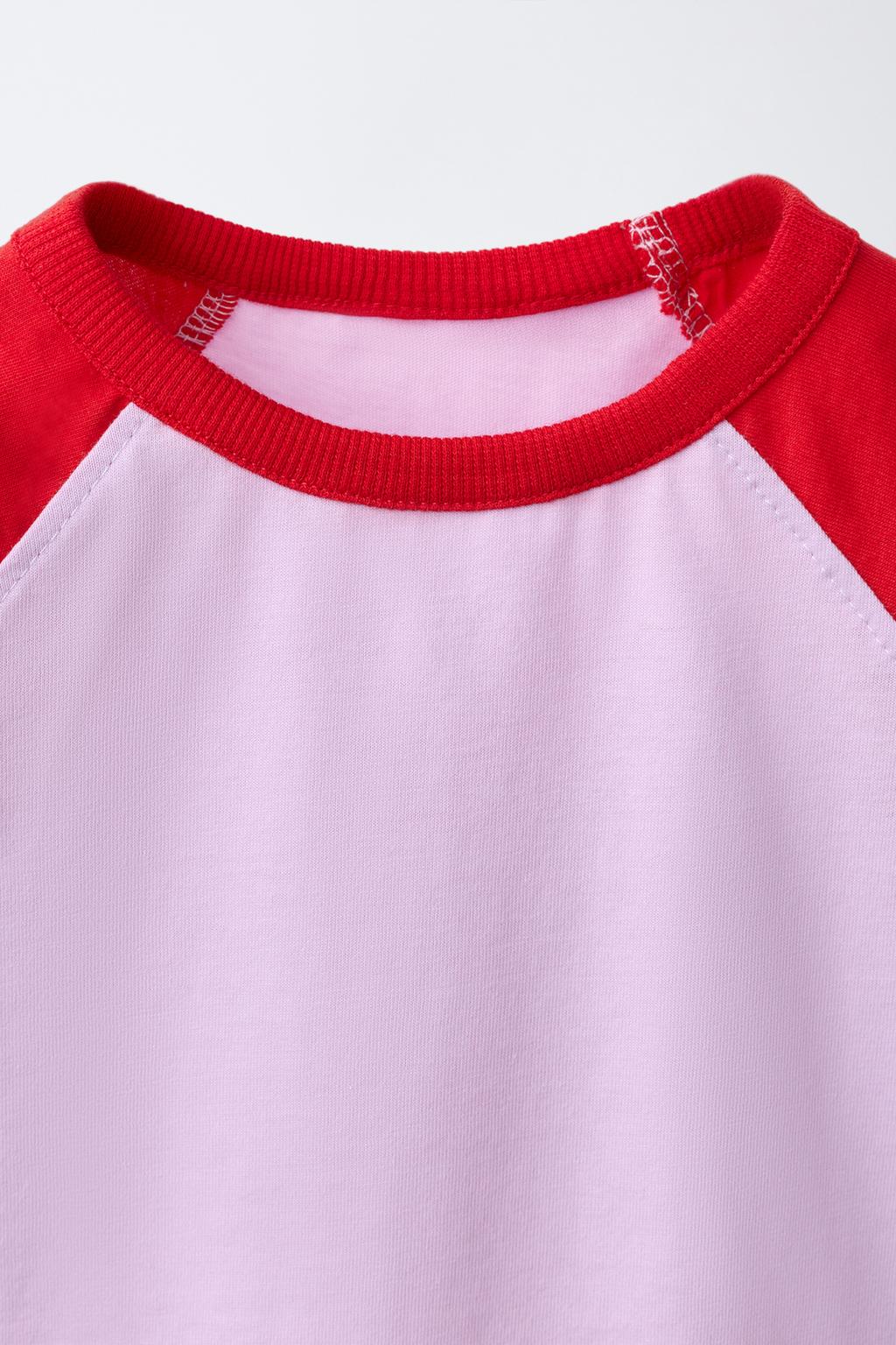 ОДНОТОННАЯ ФУТБОЛКА РЕГЛАН