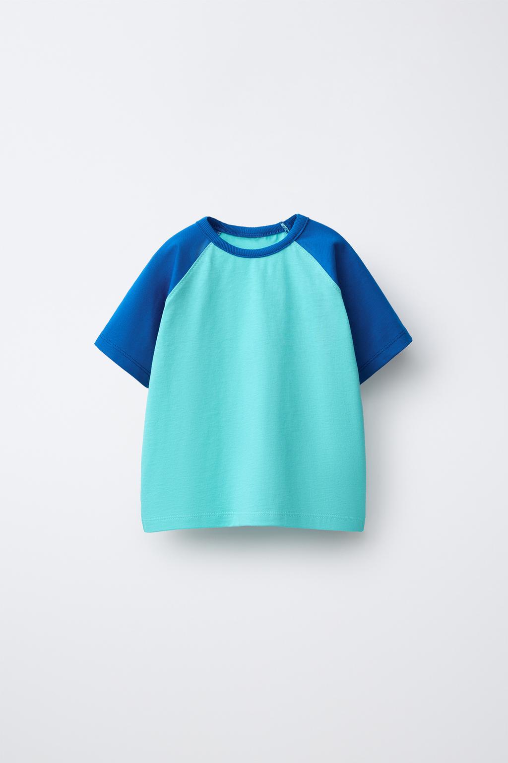 ОДНОТОННАЯ ФУТБОЛКА РЕГЛАН