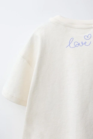 Футболка с вышивкой Sissel Edelbo X Zara Kids- Заказать в России