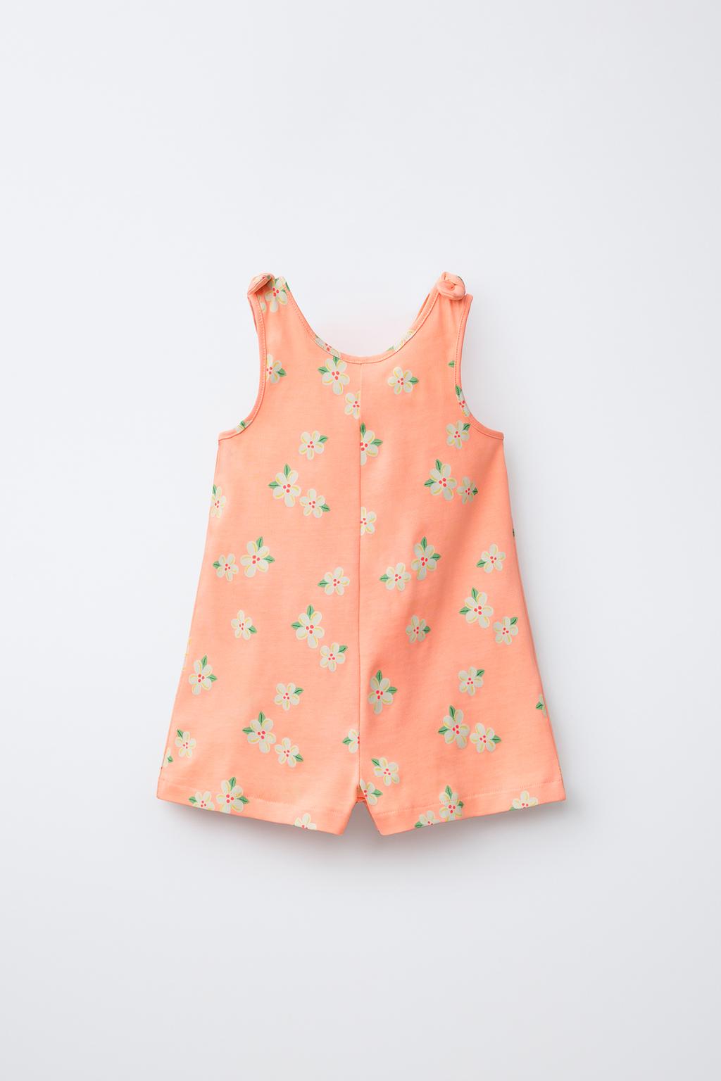 КОРОТКИЙ КОМБИНЕЗОН С ЦВЕТОЧНЫМ ПРИНТОМ