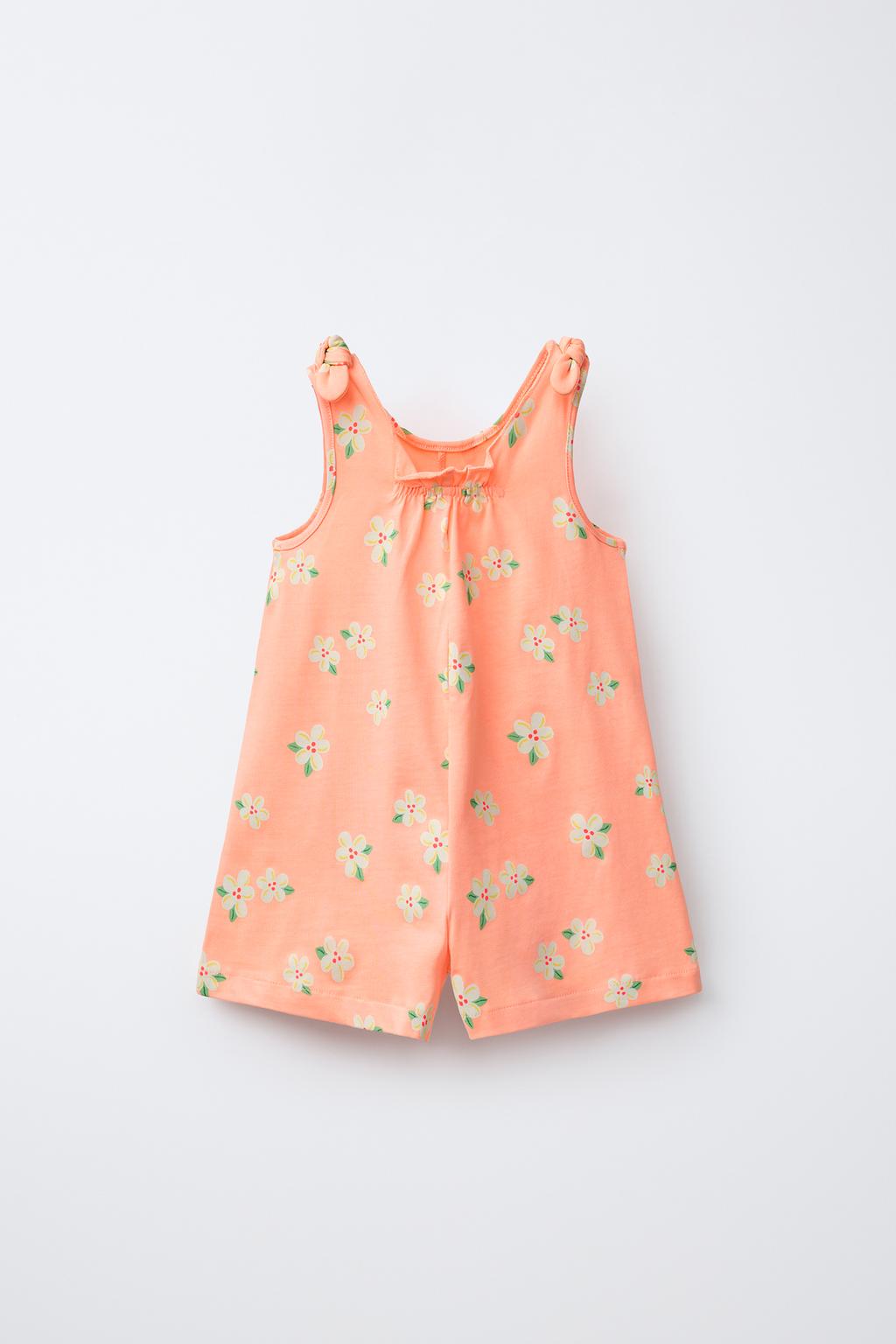 КОРОТКИЙ КОМБИНЕЗОН С ЦВЕТОЧНЫМ ПРИНТОМ