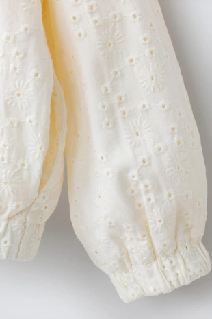 Куртка с вышивкой шиффли- Заказать в России