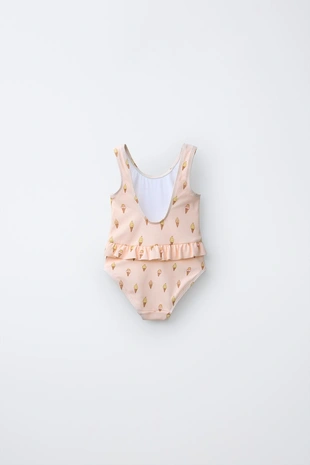 1-6 лет/купальник с принтом «мороженое»- Заказать в России