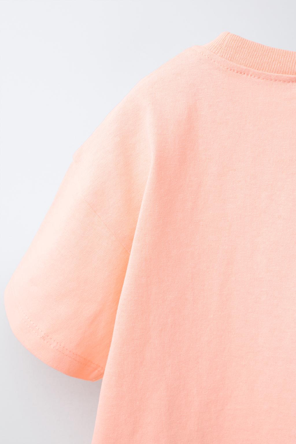 ФУТБОЛКА С КАРМАНОМ И ВОЛАНАМИ