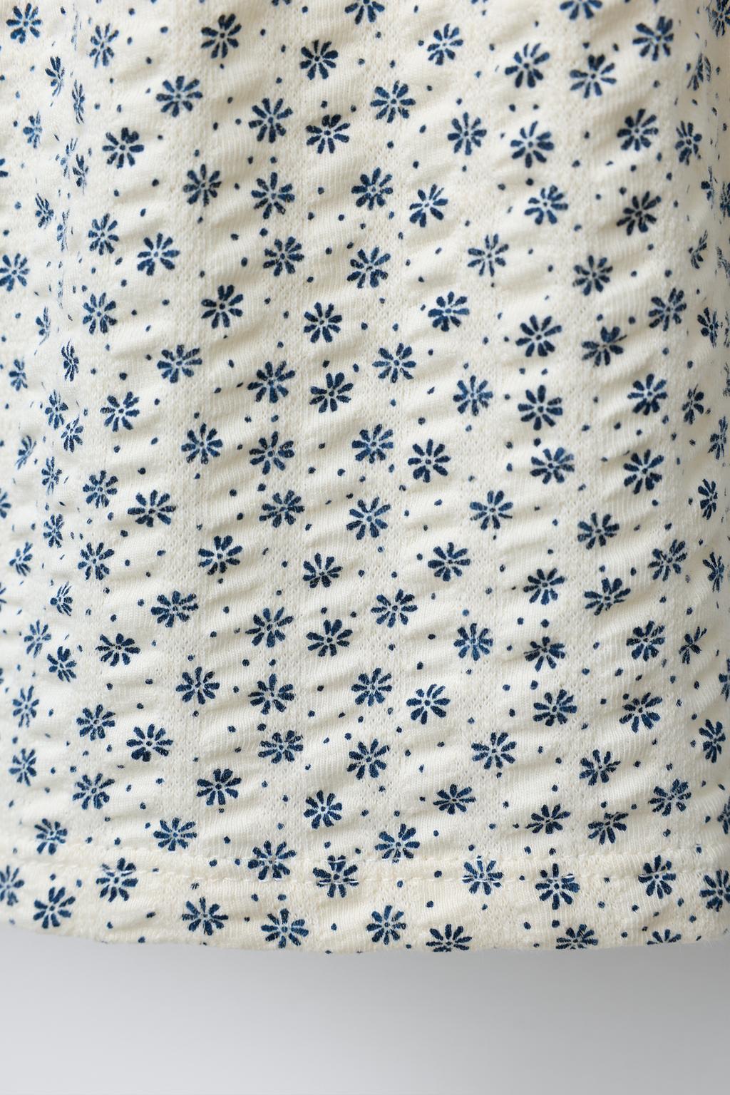 ПЛАТЬЕ ИЗ ЭЛАСТИЧНОЙ ТКАНИ С ЦВЕТОЧНЫМ ПРИНТОМ