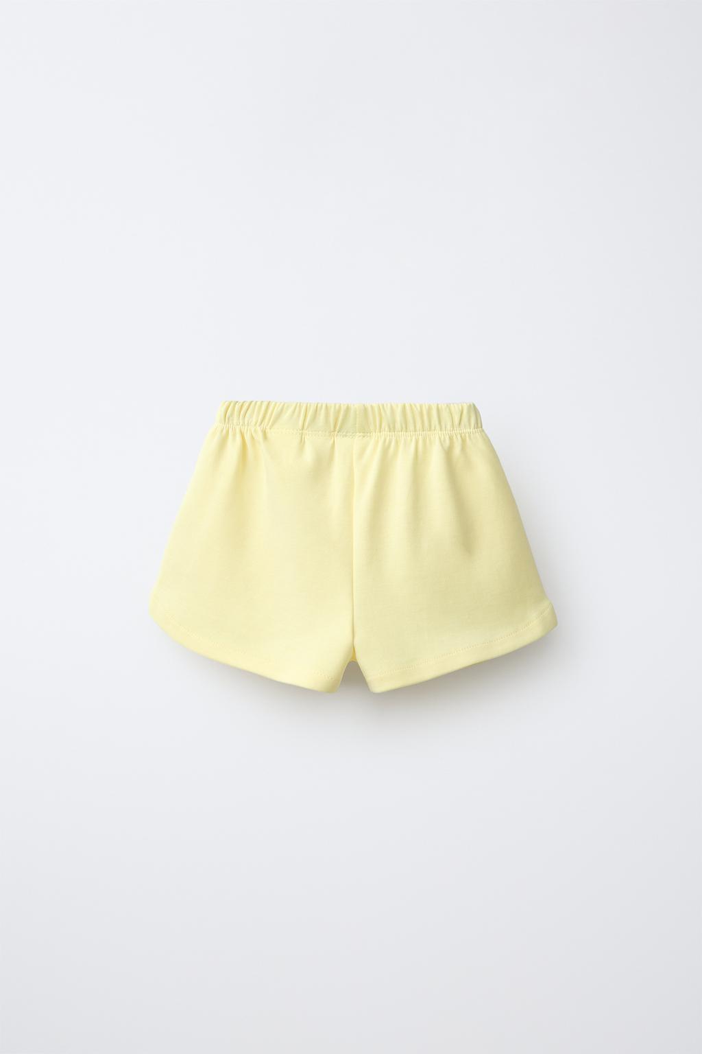 ШОРТЫ ИЗ ИНТЕРЛОКА С ФРУКТАМИ КРОШЕ