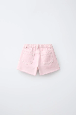 Бермуды из саржи с цветами крючком- Заказать в России