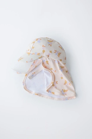 Шапочка для купания с цветочным принтом- Заказать в России