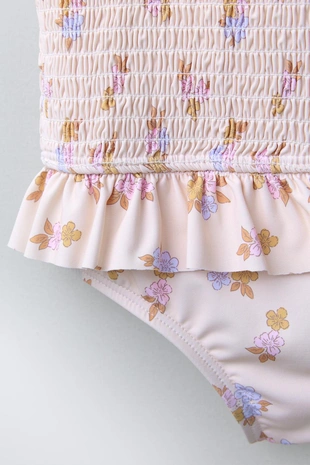 1-6 лет/купальник с цветочным принтом- Заказать в России