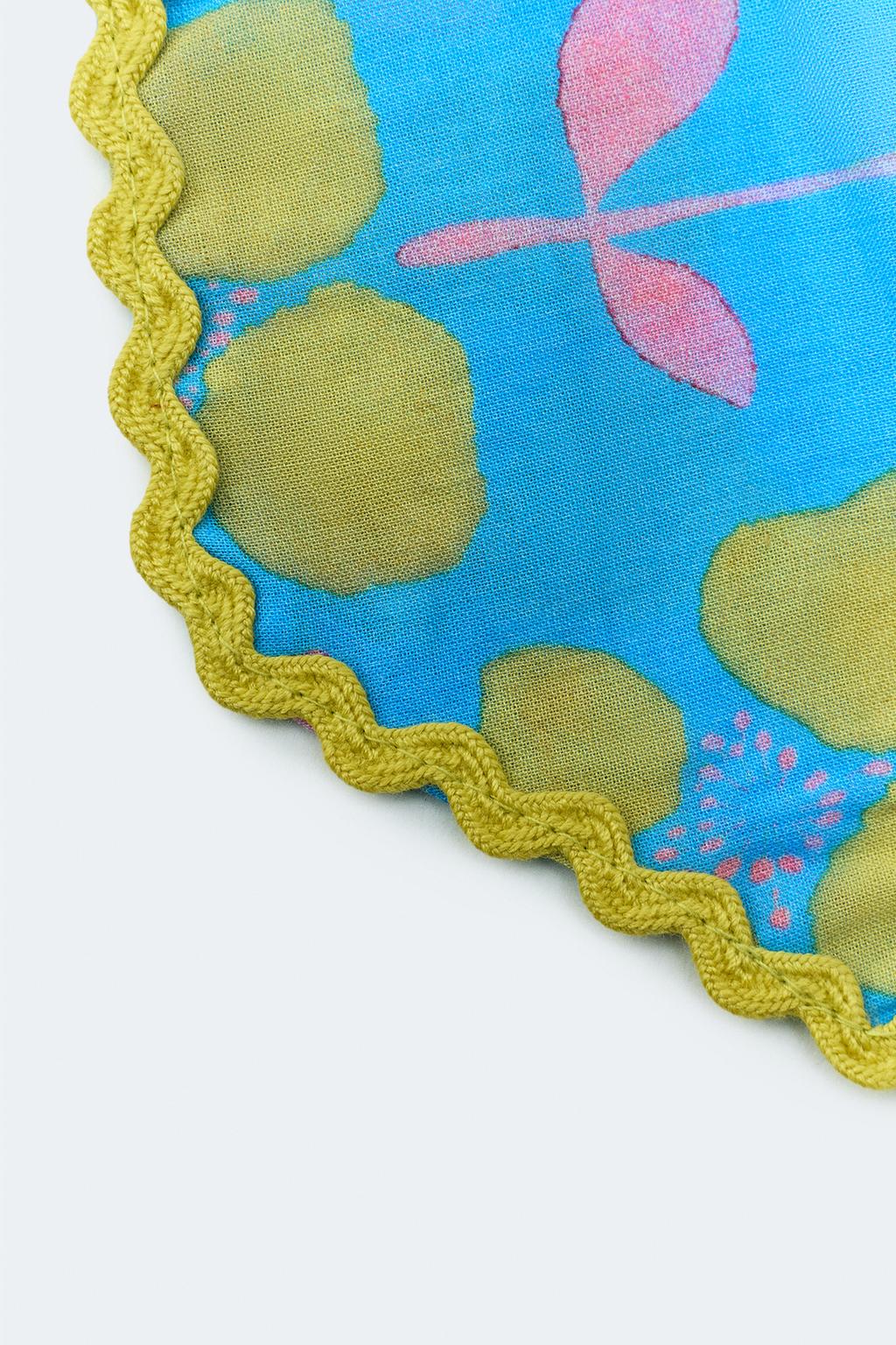 Ободок для волос с бантом в цветочном дизайне (limited edition)