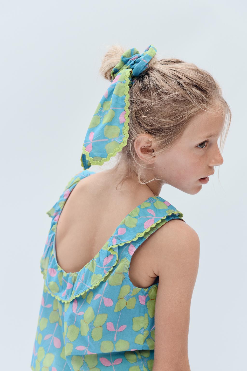 Ободок для волос с бантом в цветочном дизайне (limited edition)