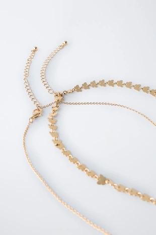 Набор из двух ожерелий «бабочки»- Заказать в России