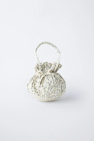 Сумочка с цветочным принтом- Заказать в России