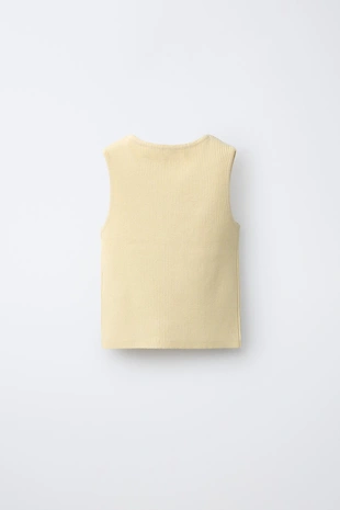 Топ в рубчик со сборками