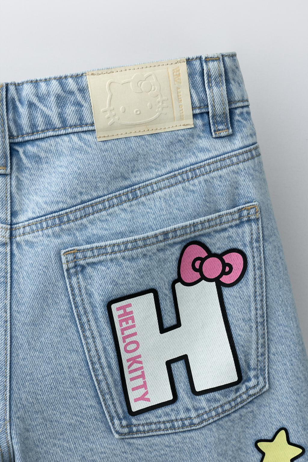 ДЖИНСОВЫЕ ШОРТЫ HELLO KITTY © SANRIO