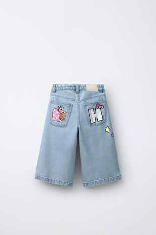Джинсовые шорты Hello Kitty © Sanrio- Заказать в России