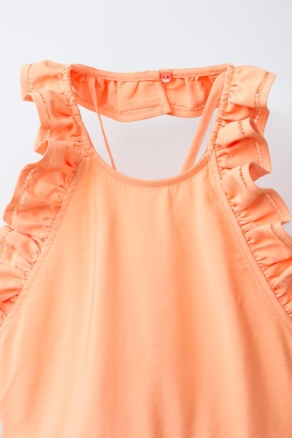 ПЛАТЬЕ С ВОЛАНАМИ И ОТДЕЛКОЙ