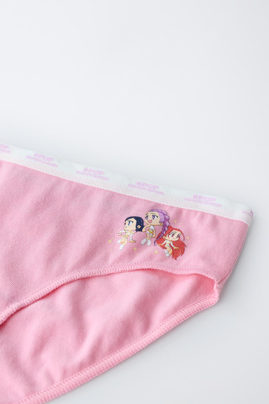 6-14 ЛЕТ/НАБОР ИЗ ТРЕХ ТРУСОВ KPOP DEMON HUNTERS™ NETFLIX ©