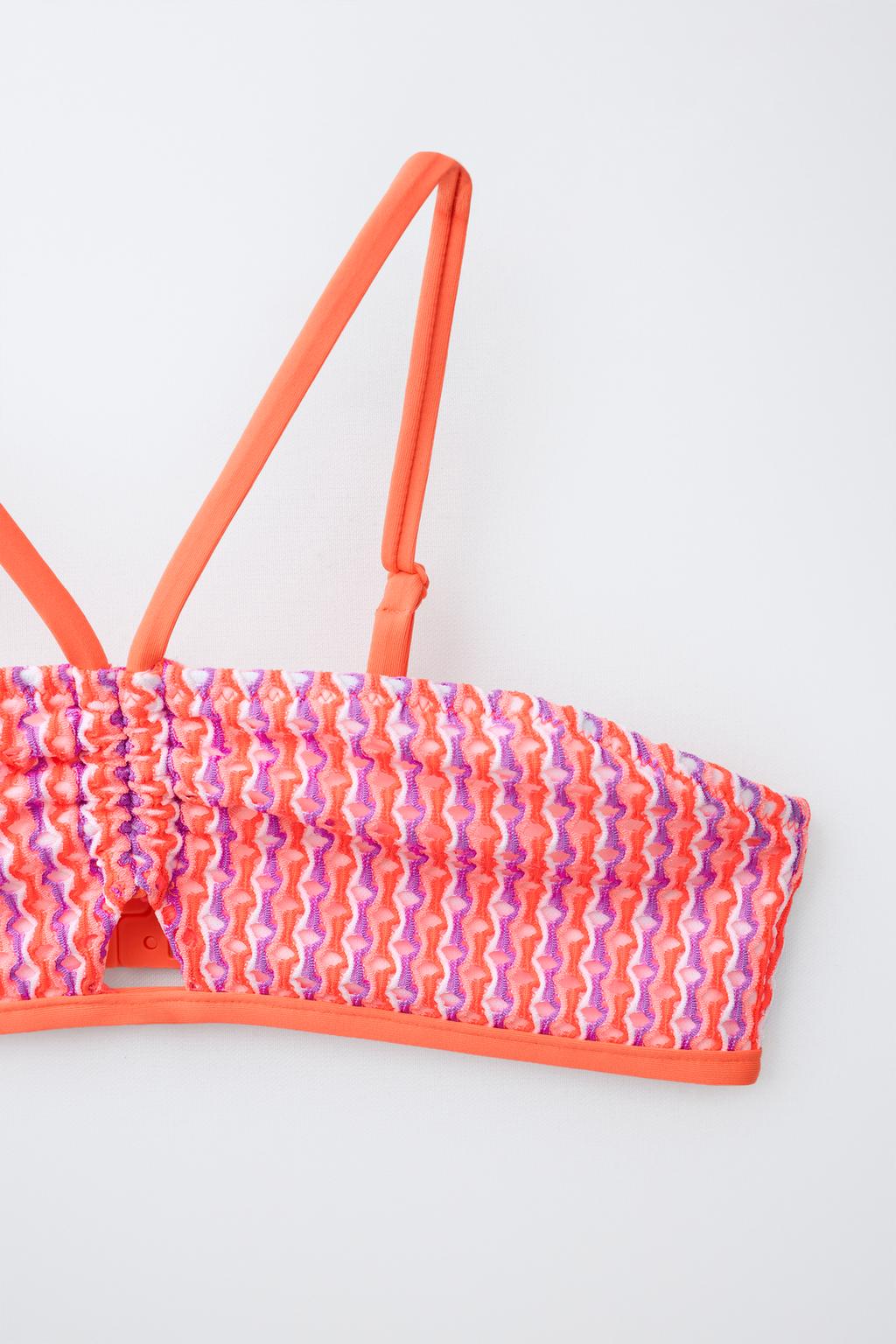 6-14 ЛЕТ/ФАКТУРНЫЙ КОМПЛЕКТ БИКИНИ