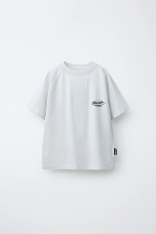 Комплект из футболки и шортов с надписью