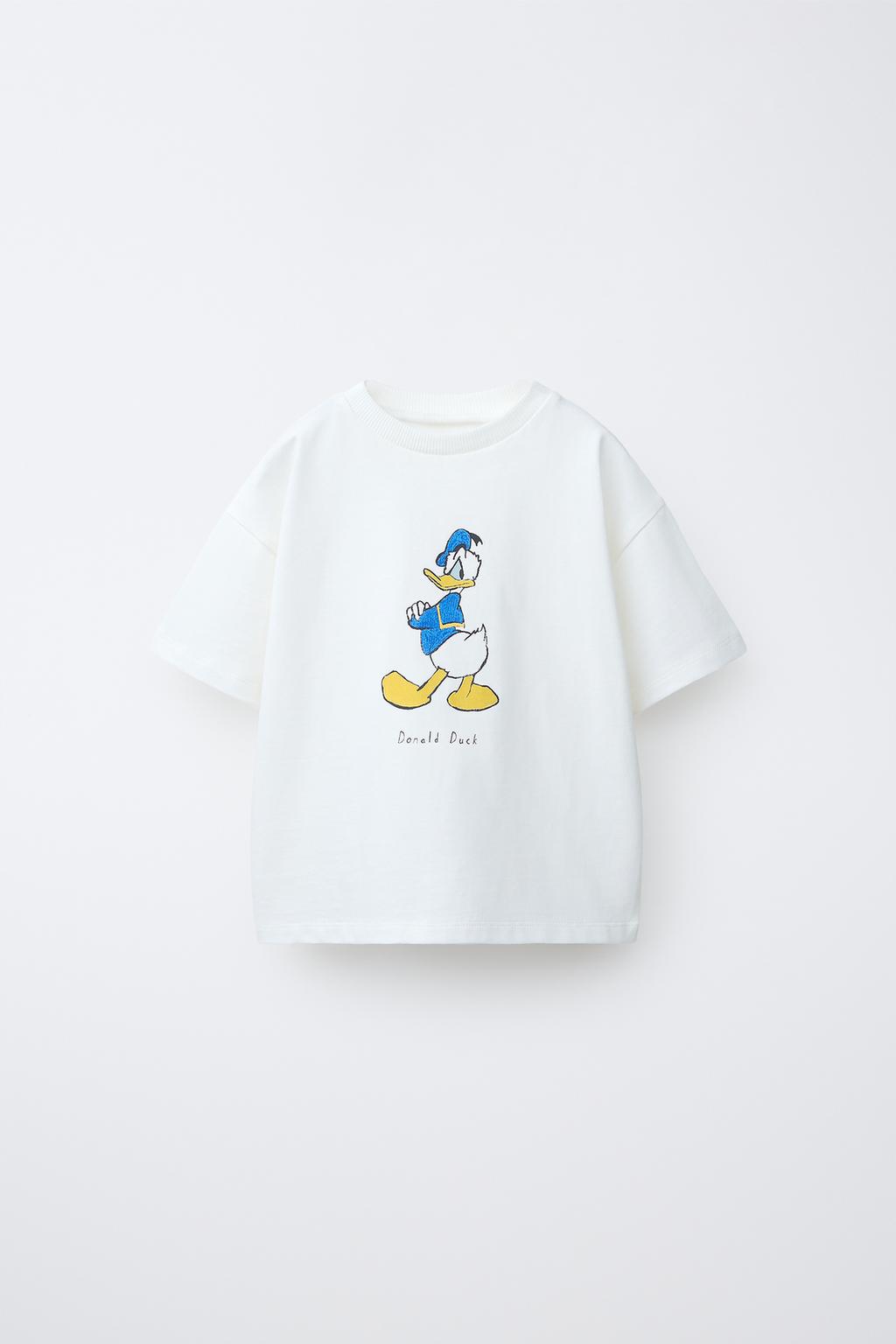 ФУТБОЛКА С ПРИНТОМ ДОНАЛЬДА ДАКА © DISNEY