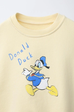 Толстовка с принтом дональда дака © Disney- Заказать в России