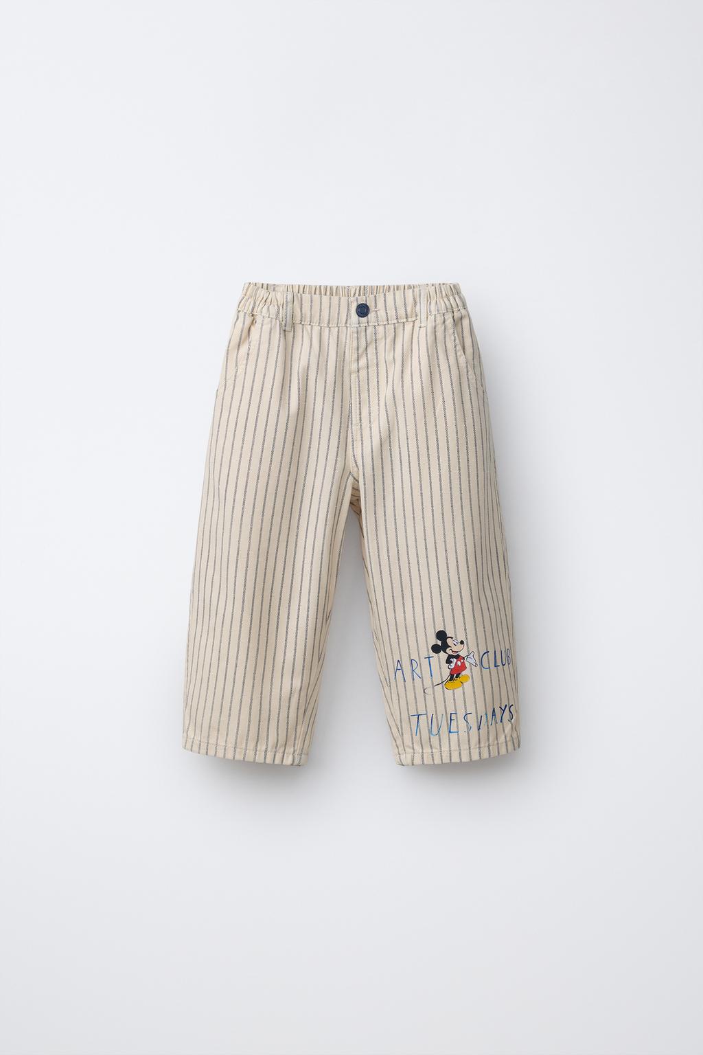 БРЮКИ RELAXED CANVAS MICKEY MOUSE © DISNEY
