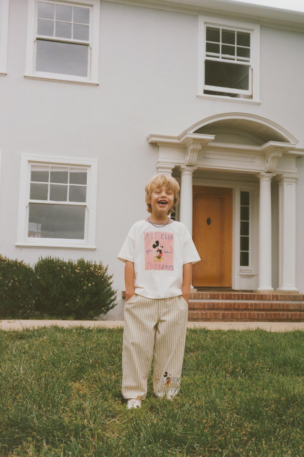 БРЮКИ RELAXED CANVAS MICKEY MOUSE © DISNEY