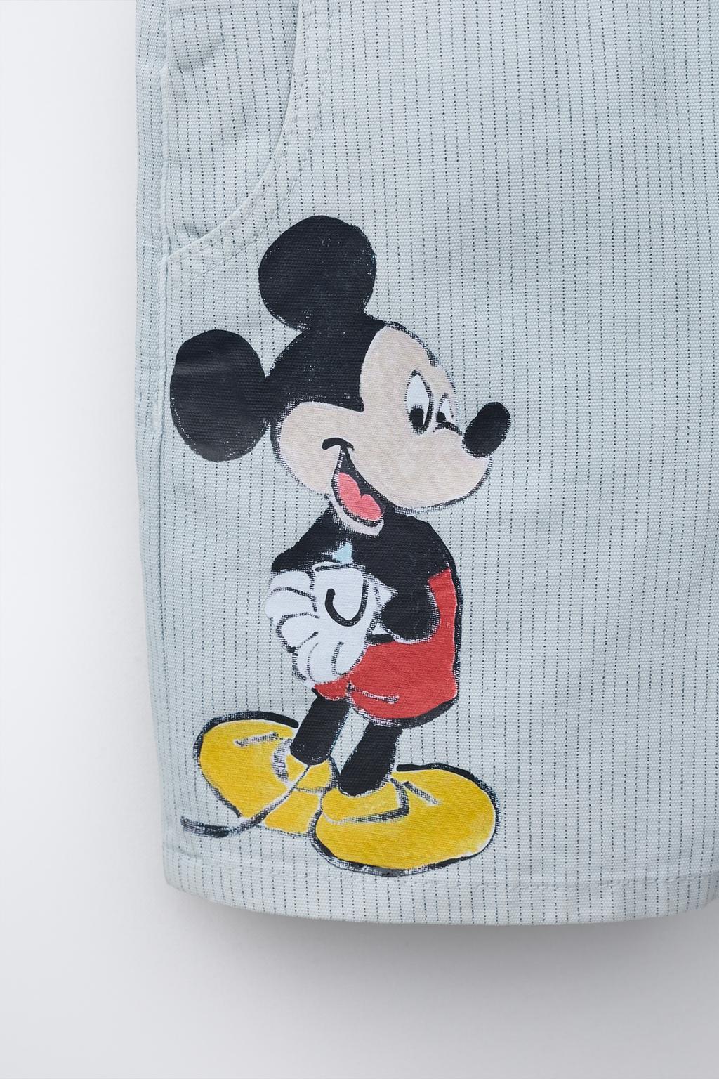 КОРОТКИЙ КОМБИНЕЗОН ИЗ ХЛОПКА В ПОЛОСКУ MICKEY MOUSE © DISNEY
