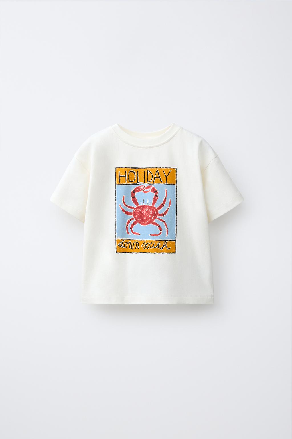 ФУТБОЛКА С КРАБОМ ISABELLE VANDEPLASSCHE ©