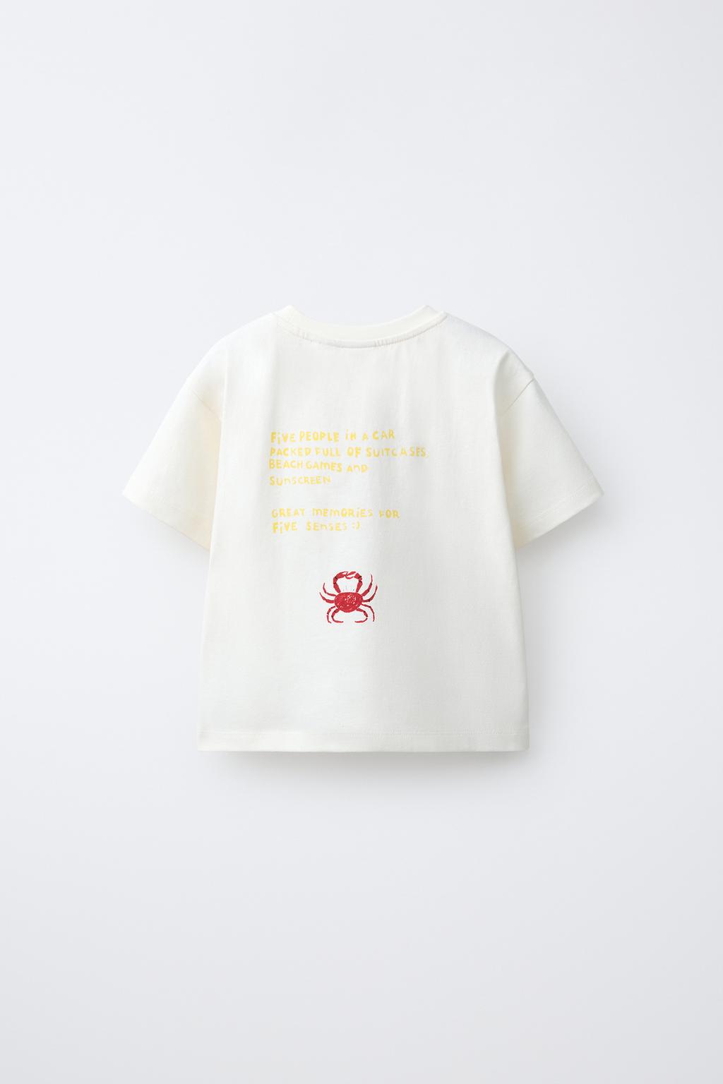 ФУТБОЛКА С КРАБОМ ISABELLE VANDEPLASSCHE ©