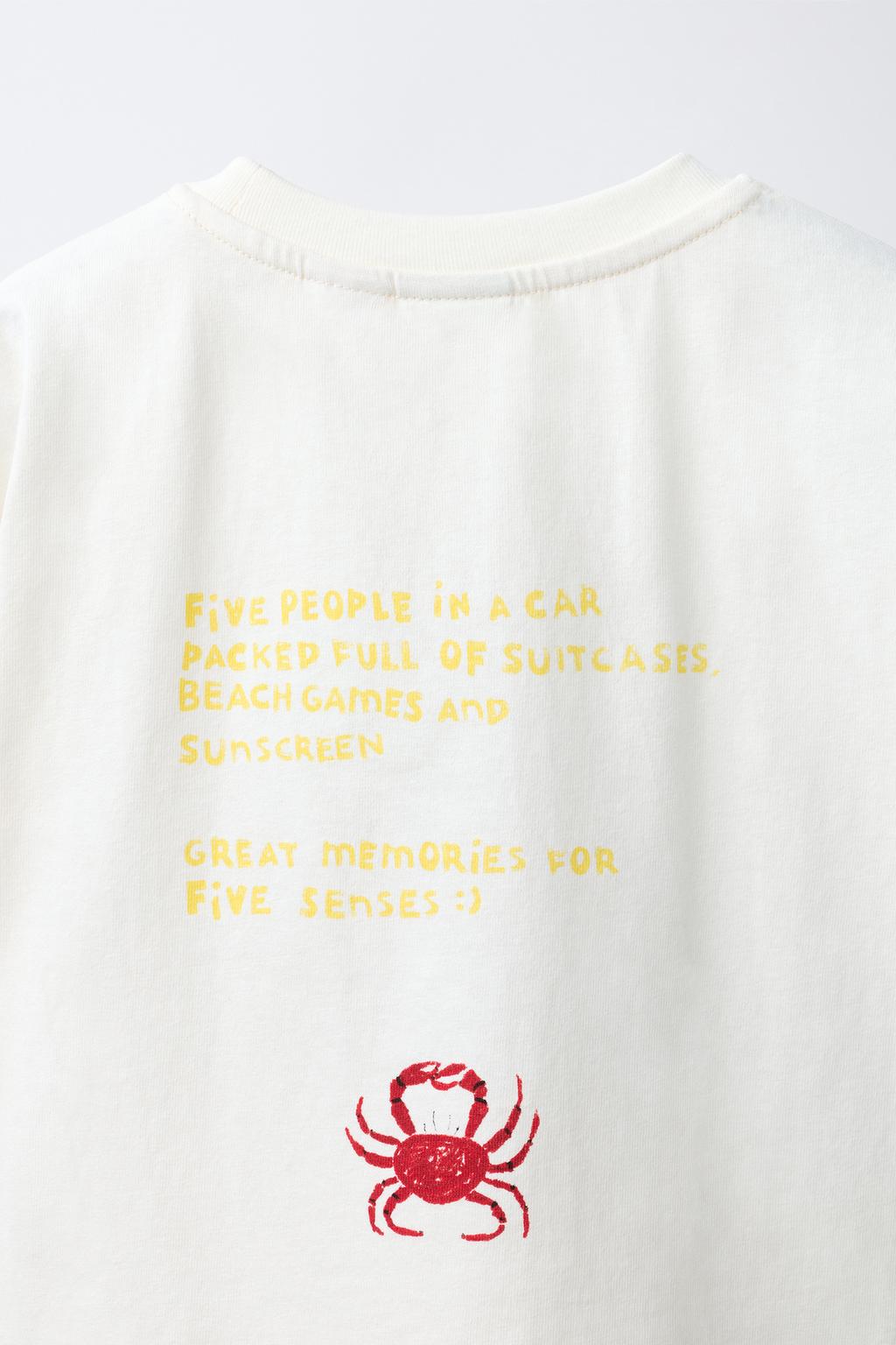 ФУТБОЛКА С КРАБОМ ISABELLE VANDEPLASSCHE ©