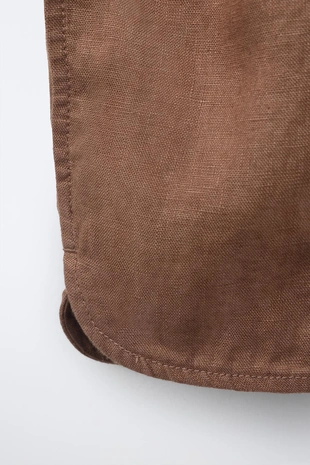 Брюки из 100% льна- Заказать в России