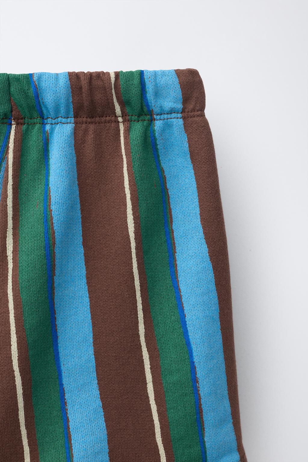 ШОРТЫ В РАЗНОЦВЕТНУЮ ПОЛОСКУ