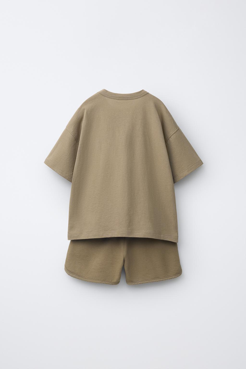 КОМПЛЕКТ ДЖОГГЕРЫ, ФУТБОЛКА И БЕРМУДЫ КОМБИНИРОВАННЫЕ