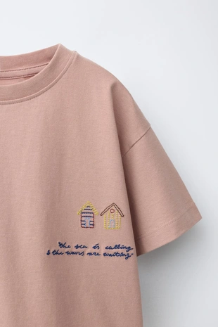 Футболка с вышивкой- Заказать в России