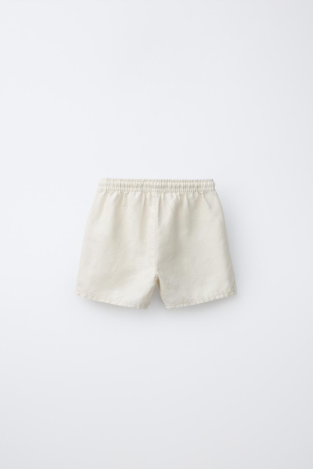 БЕРМУДЫ ИЗ ХЛОПКА И ЛЬНА